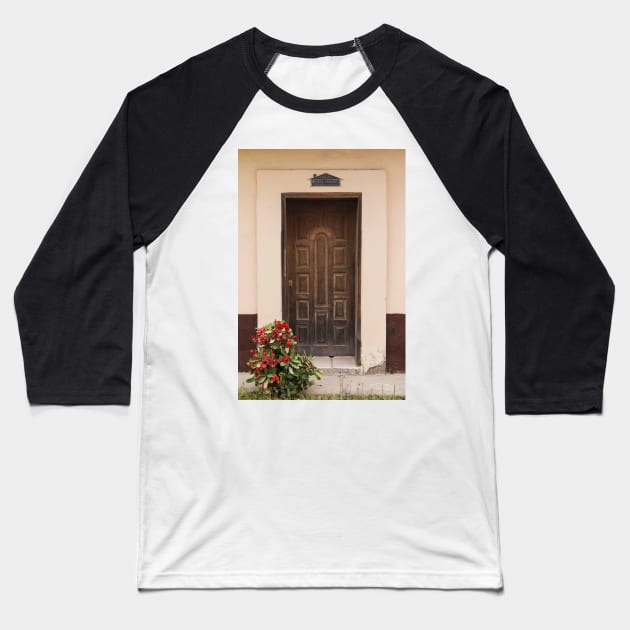 The Doors Of Las Flores - 2 © Baseball T-Shirt by PrinceJohn